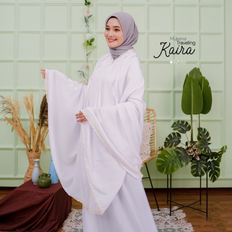 [COD]Mukena traveling mukena jumbo kaira 2 in 1 termurah