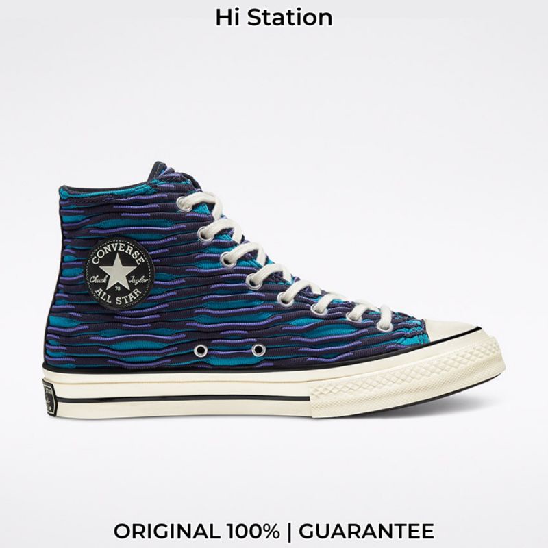 Converse Chuck 70 Vibrant Knit High Ocean Depth - 168757C