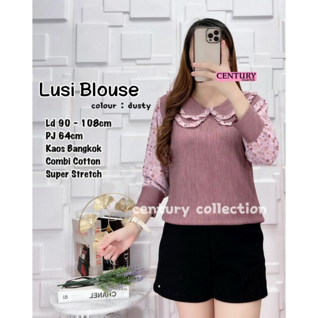 lusi blouse by century collection