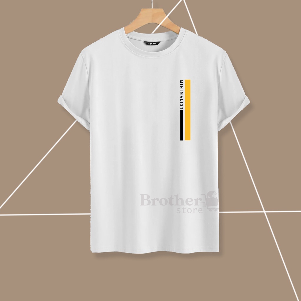 BROTHER STORE - Kaos Distro Pria - KAOS COWOK CEWEK - Kaos Kata Kata - Articel 7MMS Premium