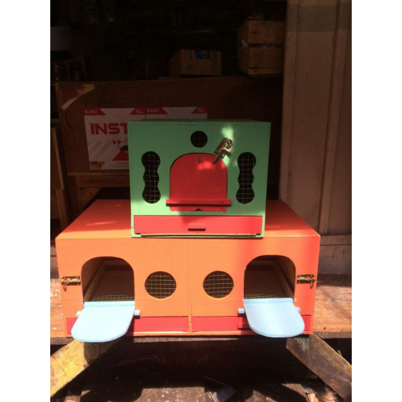 KANDANG BURUNG DARA ( 1 PINTU) MODEL BANDUNG