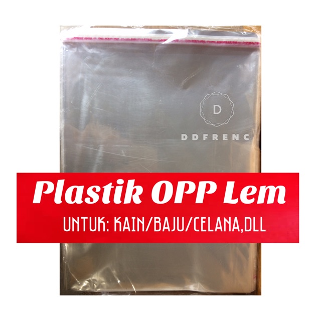 

Kemasan Plastik OPP LEM 35x37 Kualitas bagus JERNIH