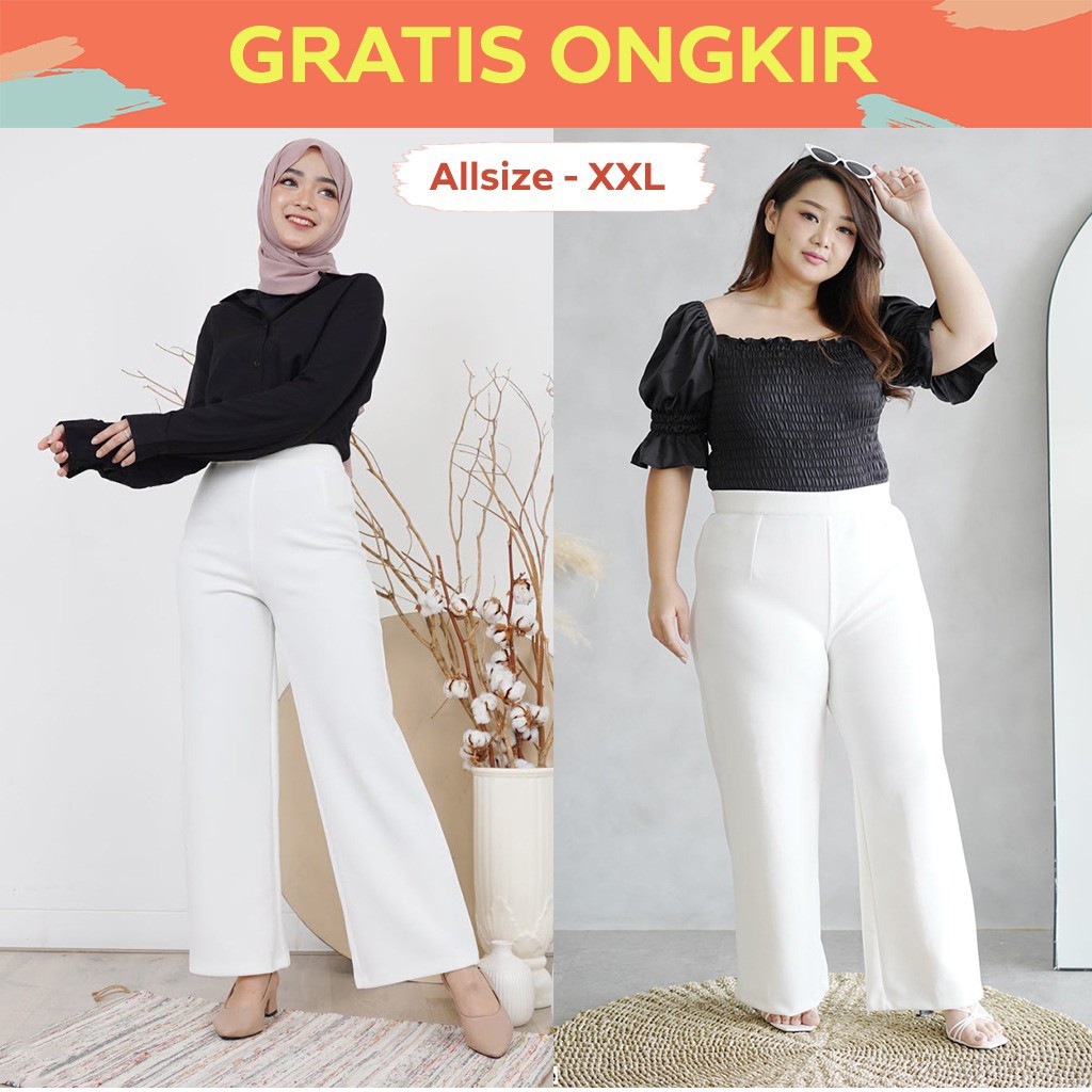 [Allasize/XXL] HighWaist HW  Culottes