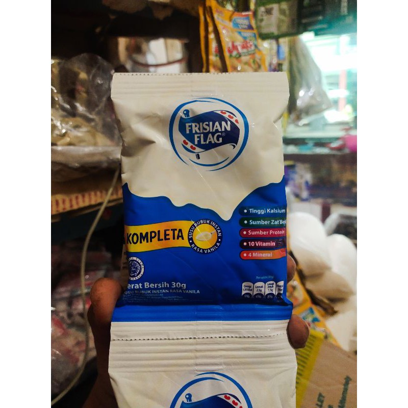

Frisian Flag Kompleta Rasa Vanila 30 gr x 10