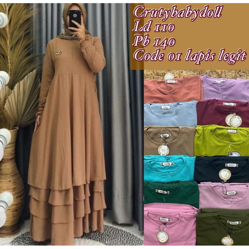 gamis frilla ori