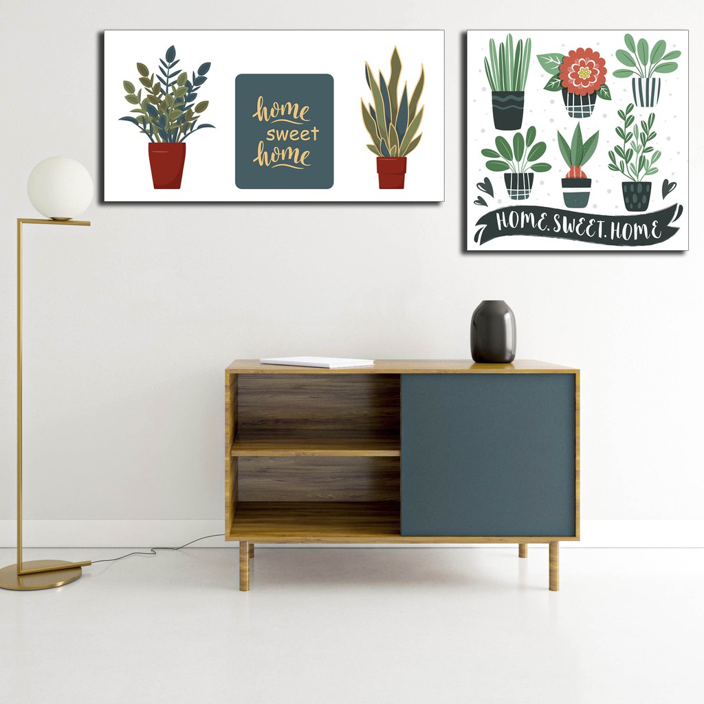 HIASAN DINDING HOME SWEET HOME  PAJANGAN WALL DECOR DEKORASI DINDING KAYU MINIMALIS HOME SWEET HOME