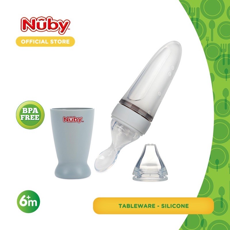 Nuby - All Silicone Squeeze Feeder