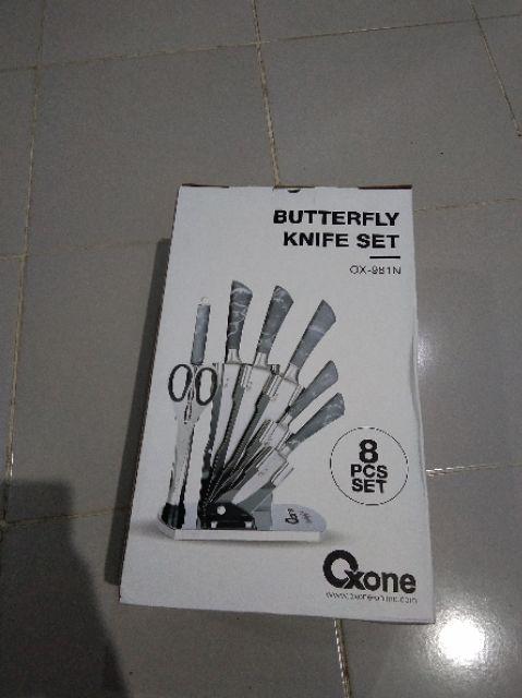 Oxone Butterfly Knife Set Ox-981 / Pisau Oxone Ox-981