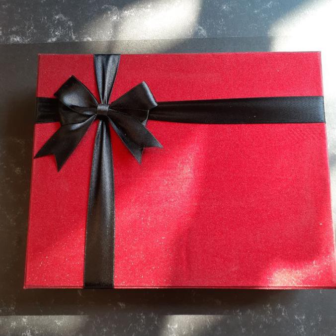 TERMURAH Kotak Kado Custom / Box Hadiah Pilih Warna dan Ukuran - 30x25x5cm