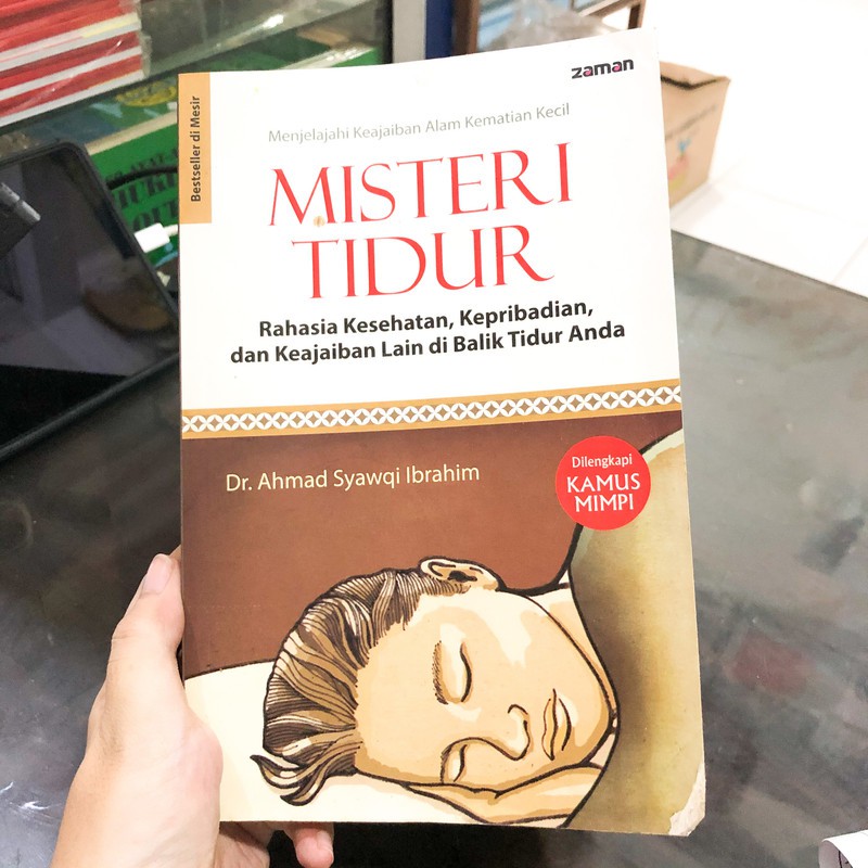 Buku Misteri Tidur Rahasia Kesehatan, Kepribadian, dan Keajaiban di Balik Tidur Anda
