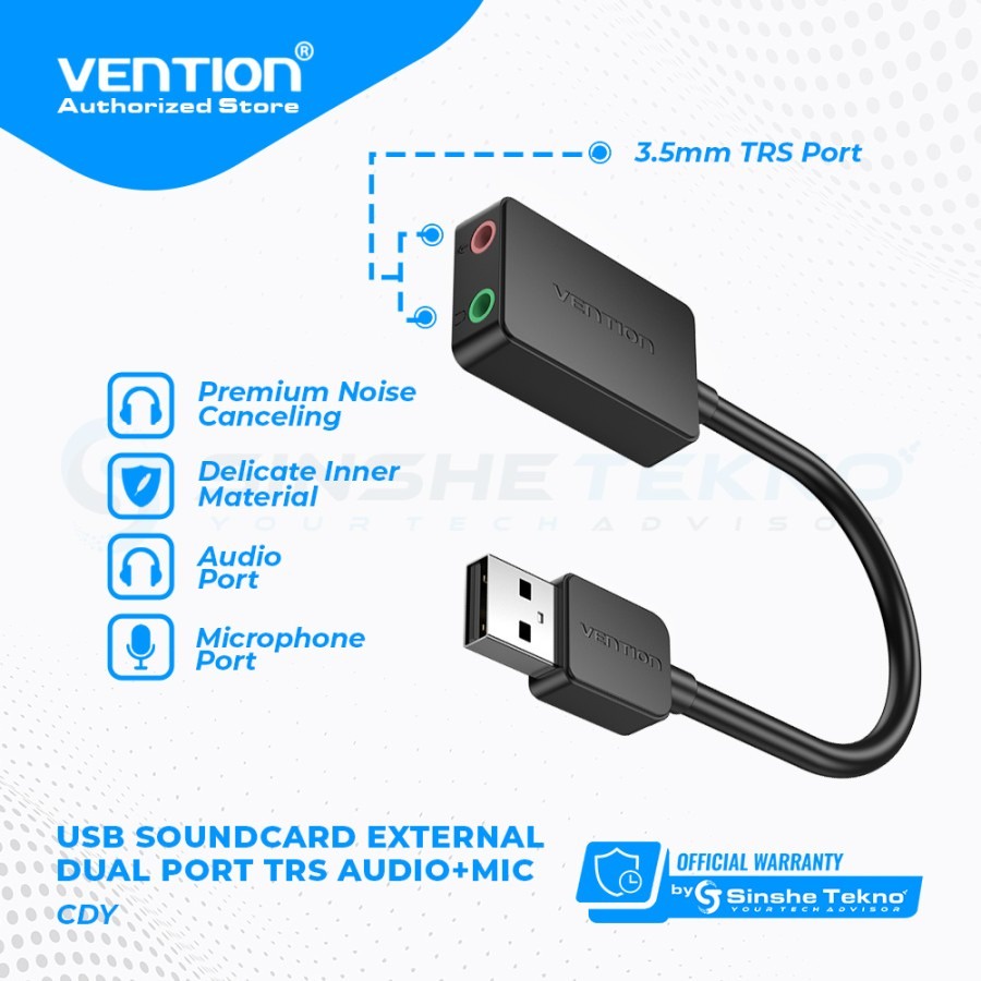 USB - SOUNDCARD EKSTERNAL -  AUX 3.5mm