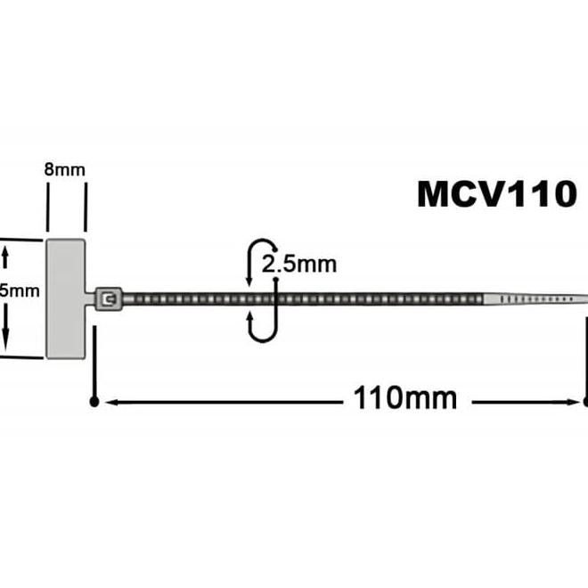 

Pengikat Kabel / Cable Ties Label 2,5 X 110 Mm (Mcv-110) List Terbaru