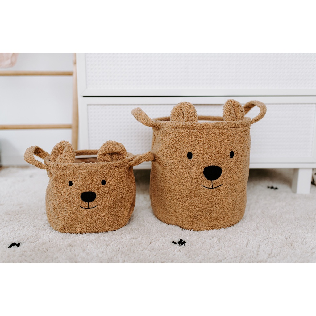 Childhome Teddy Storage Basket - Box Perlengkapan Anak Bayi Mainan Toys Aksesoris Dekorasi Kamar Baby