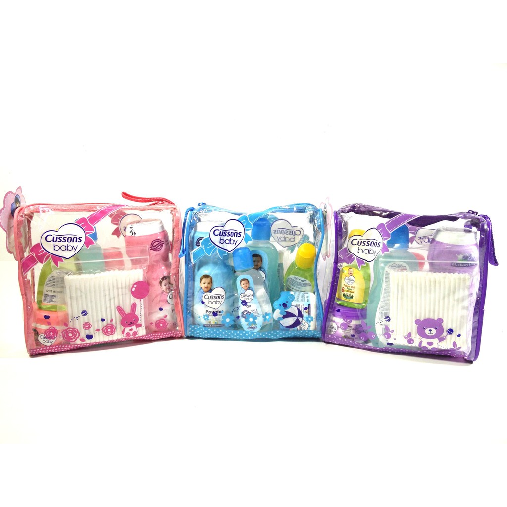 Cussons Baby Gift Bag Set MINI Dan Medium l Newborn Gift Pack Set