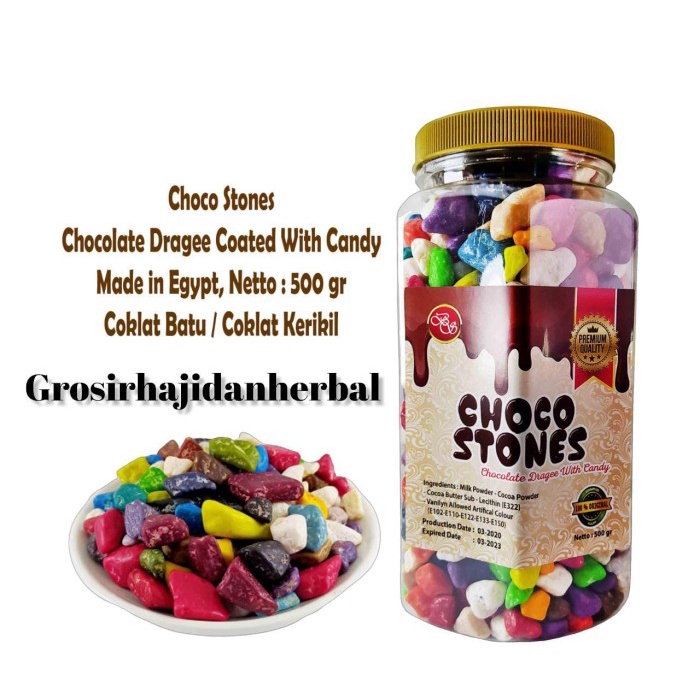 

COKLAT KRIKIL CHOCO STONE 500GR