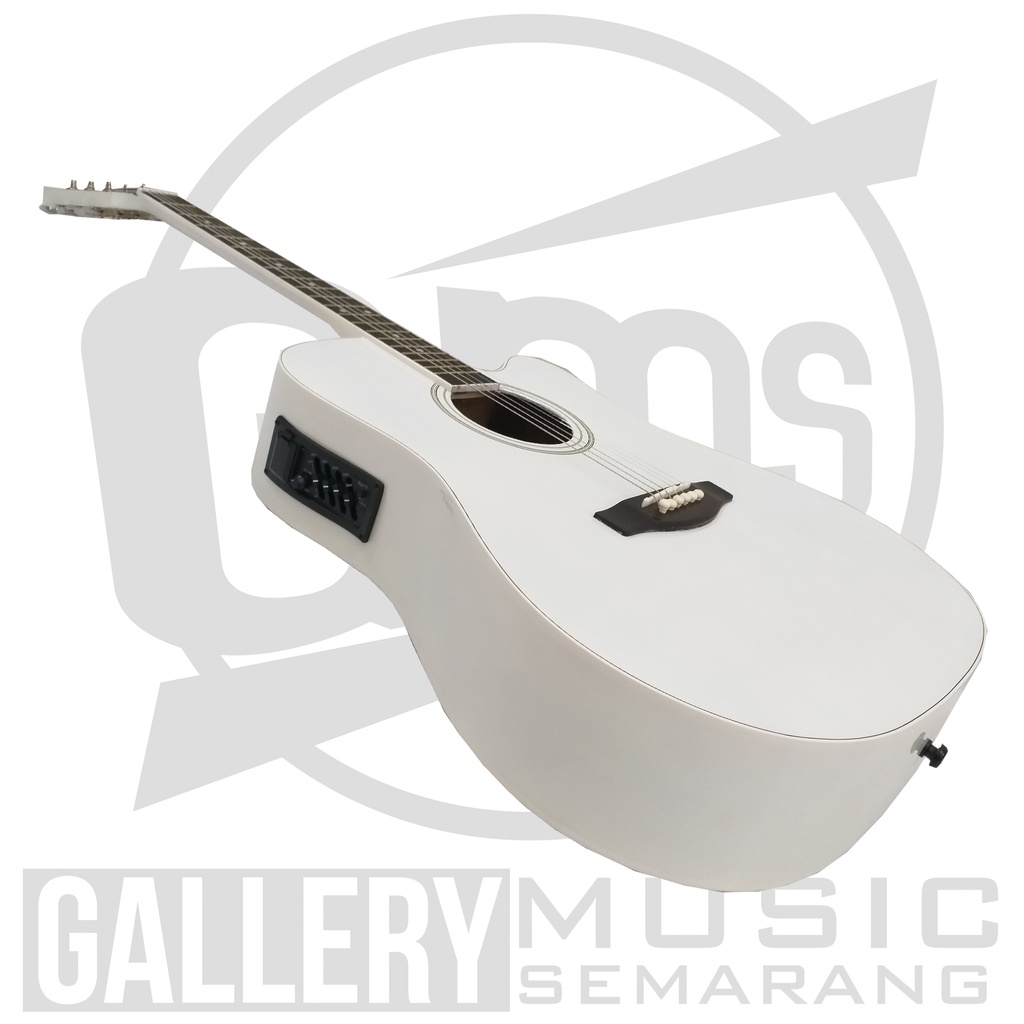 Gitar Akustik Elektrik Custom Standart Bonus Packing Kayu dan Bubble Warp