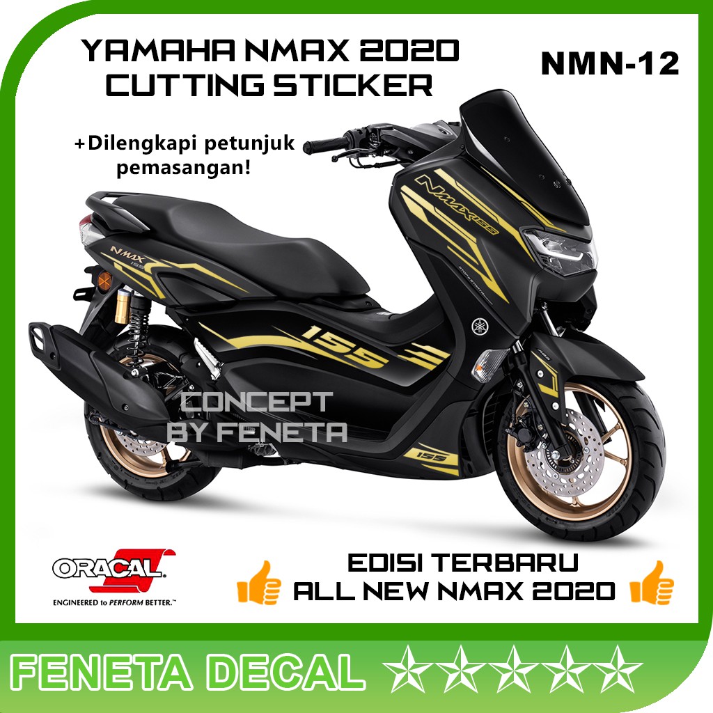 Sticker All New Nmax  2022 Stiker Stripping  Motor NMN12 