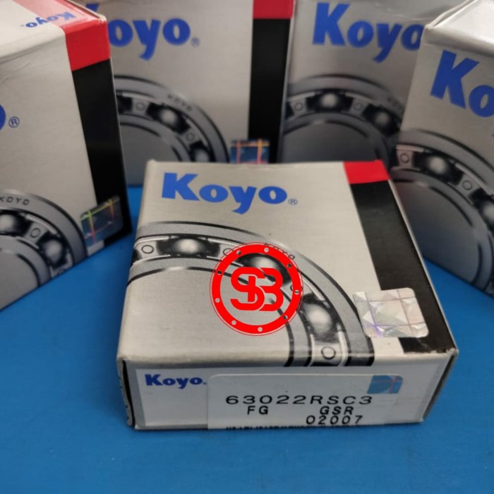 BEARING 6302 2RS / 6302 2RS C3 KOYO JAPAN ORIGINAL