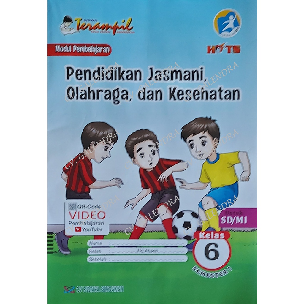 Modul PJOK Terampil SD/MI Kls 6 - Semester 1