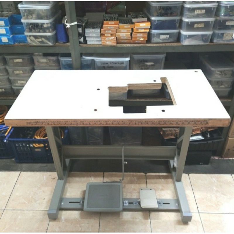 Meja Dan Kaki Mesin Obras High Speed Industri