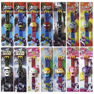 COD Bayar Tujuan Jam Tangan Anak-Anak Character Multifunction Rubber Digital BAHAN AMAN BUAT ANAK