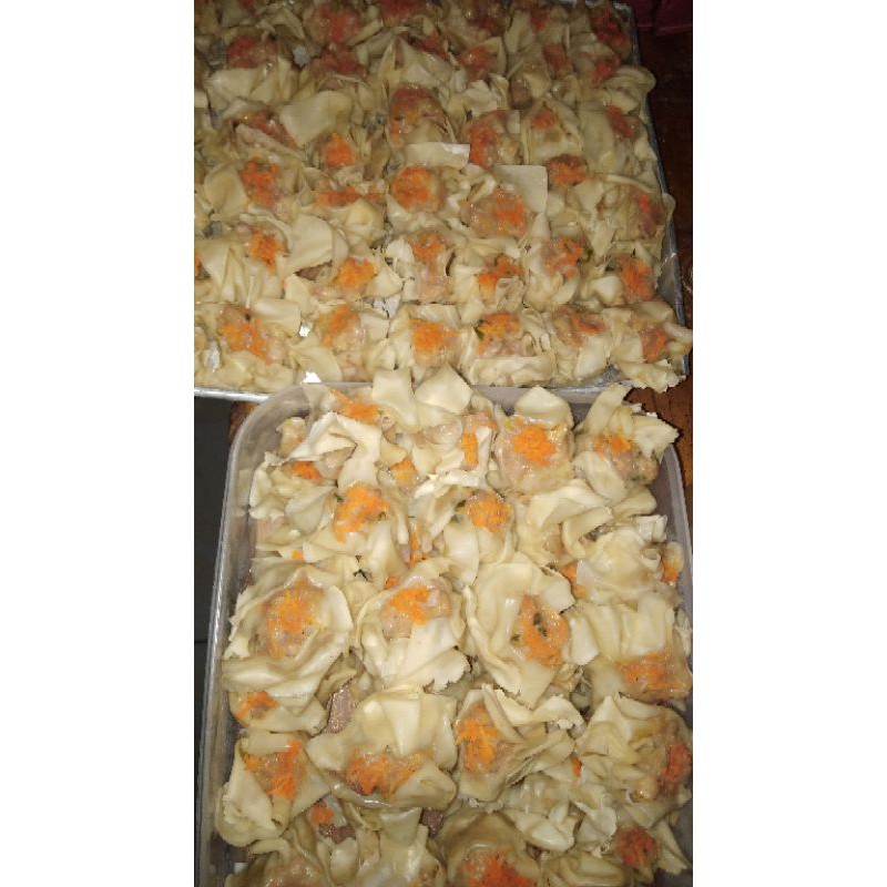 

dimsum ayam isi 20 harga satuan Rp.1600