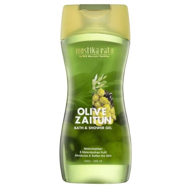 Mustika Ratu Olive Zaitun Bath &amp; Shower Gel 245ml