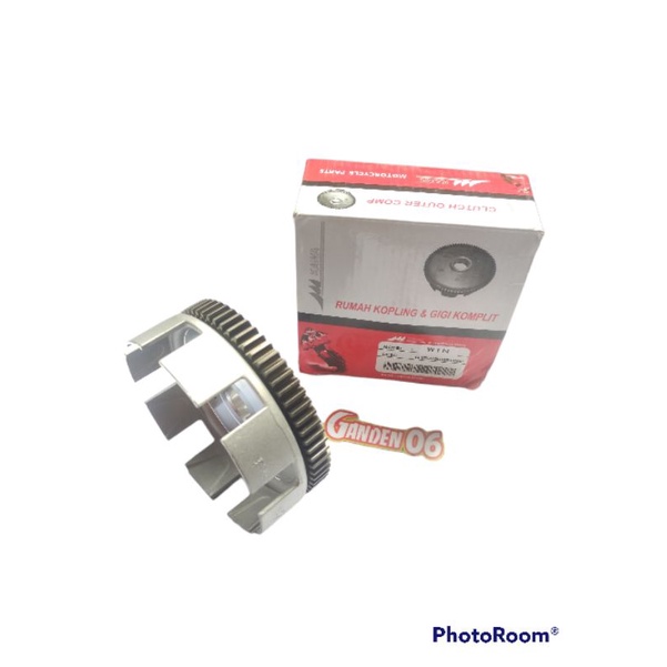 RUMAH KOPLING ASSY SET GIGI GENDENG GIR SKUNDER HONDA WIN NEW 100
