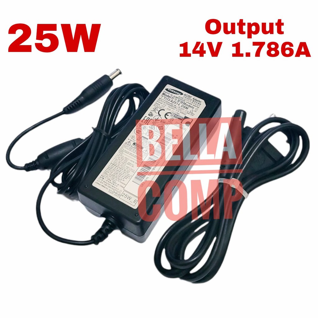 Original Adaptor TV samsung 14v 1.786a 25W 15Watt - A1514 DSM A2514 DVD A2514 DDY A1514 DSM A2514 DSM A2514