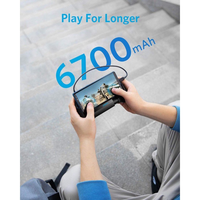 Anker PowerCore Play 6.700 mAh Gamepad Powerbank - SKU : A1254