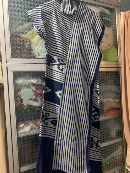 Baju Couple Tenun Pria Wanita Etnik Troso Jepara - Baju Tenun Couple - Baju Couple Prewedding