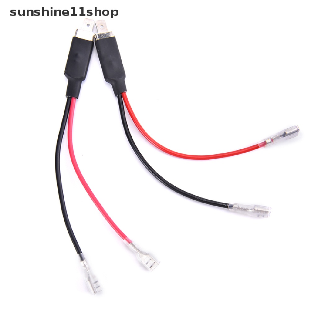 Sho 2pcs Kabel Konektor Konversi Pengganti Untuk Lampu LED H1