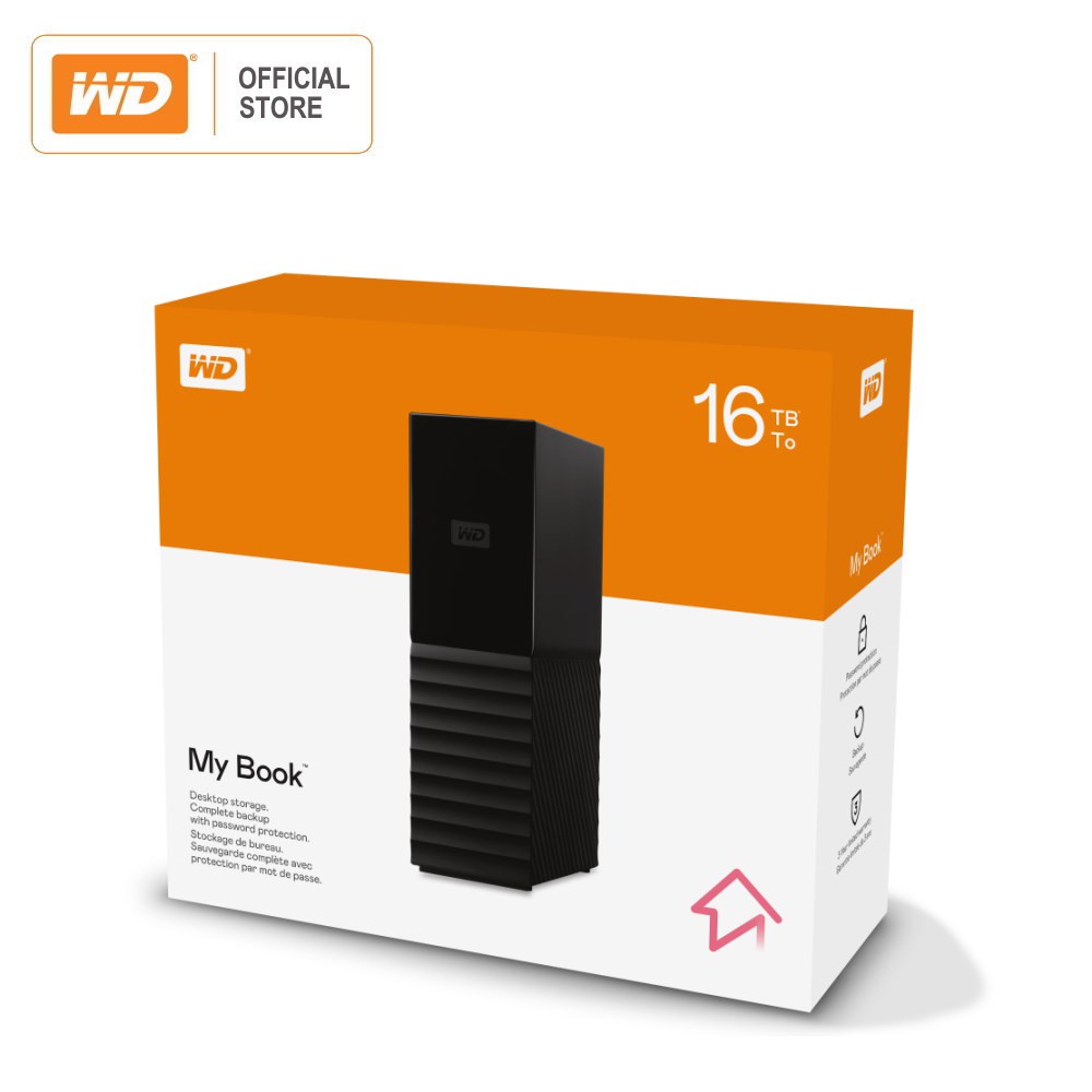WD My Book 14TB Black HDD Hardisk Eksternal External 3.5&quot; MYBOOK 14 TB