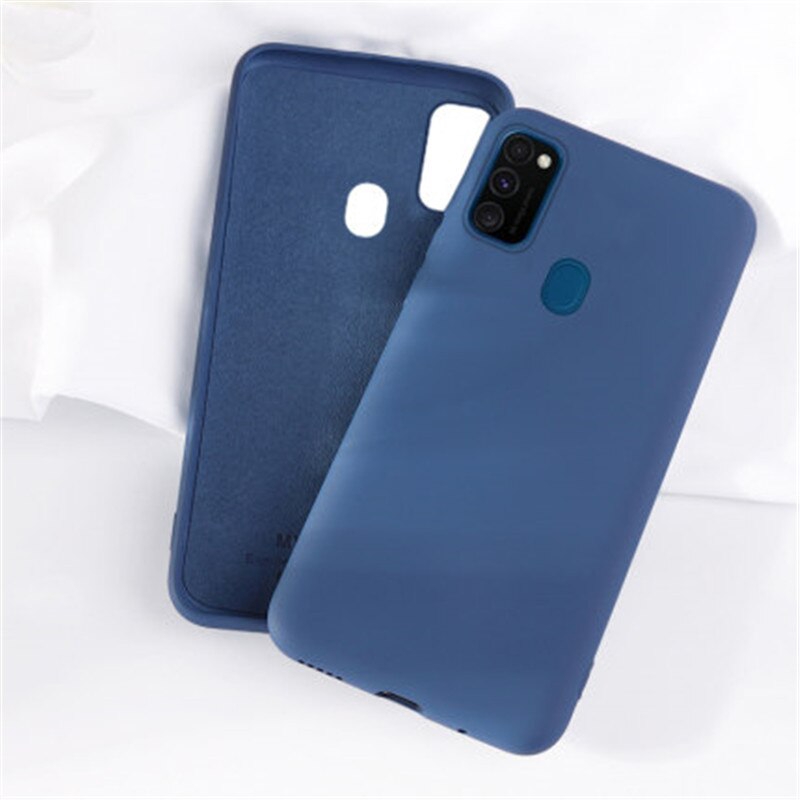 Soft Case Bahan Silikon Anti Slip Untuk Samsung Galaxy A21S A32 A52 A72 A11 A51 A71 A12 A42