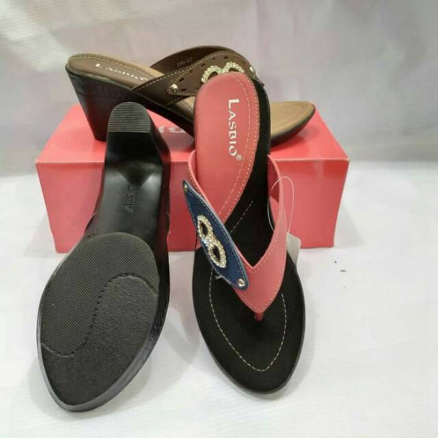 LASBIO - DN32 Sandal High Heels Wanita