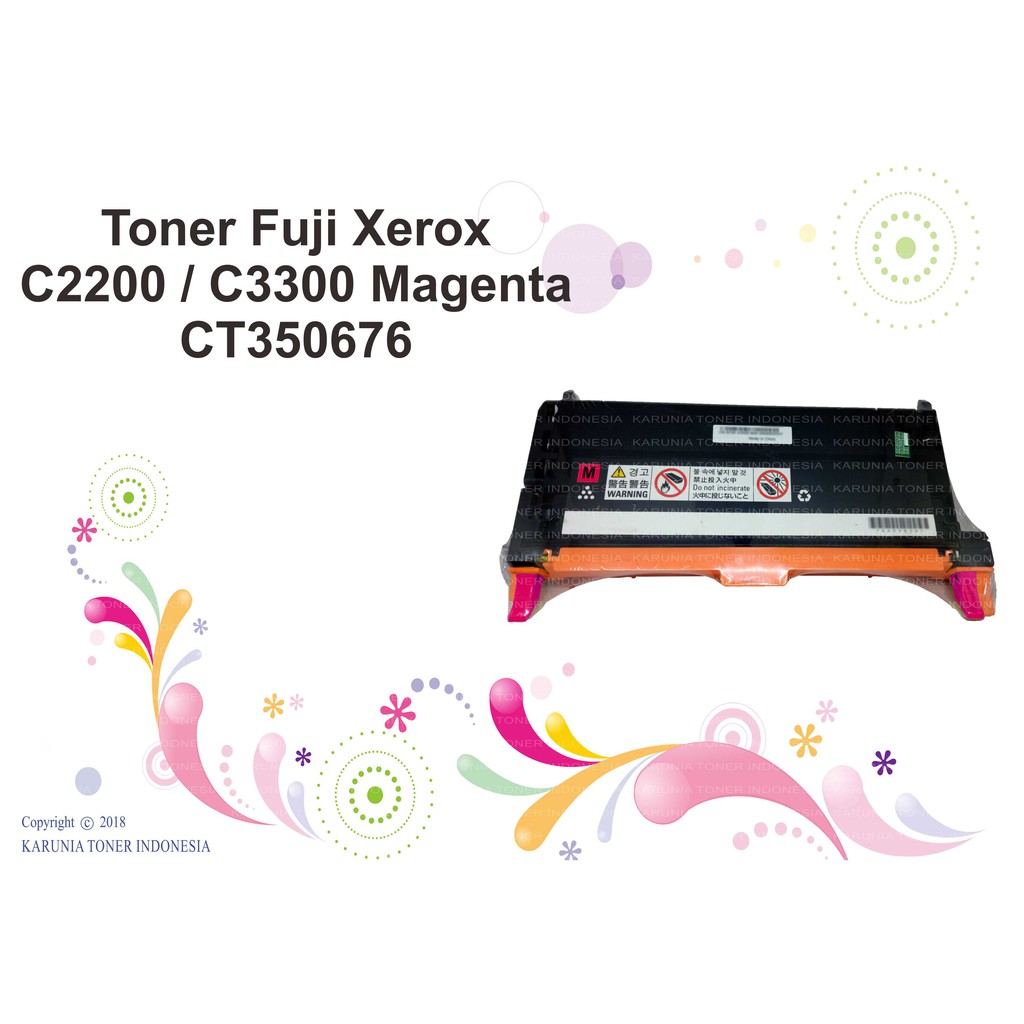 Toner Fuji Xerox C2200 C3300 Magenta CT350676