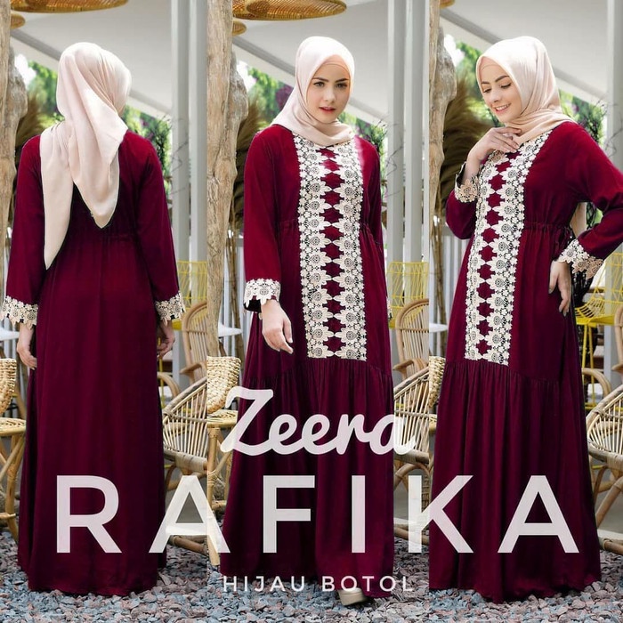 Gamis Arab Rafika zeera Murah