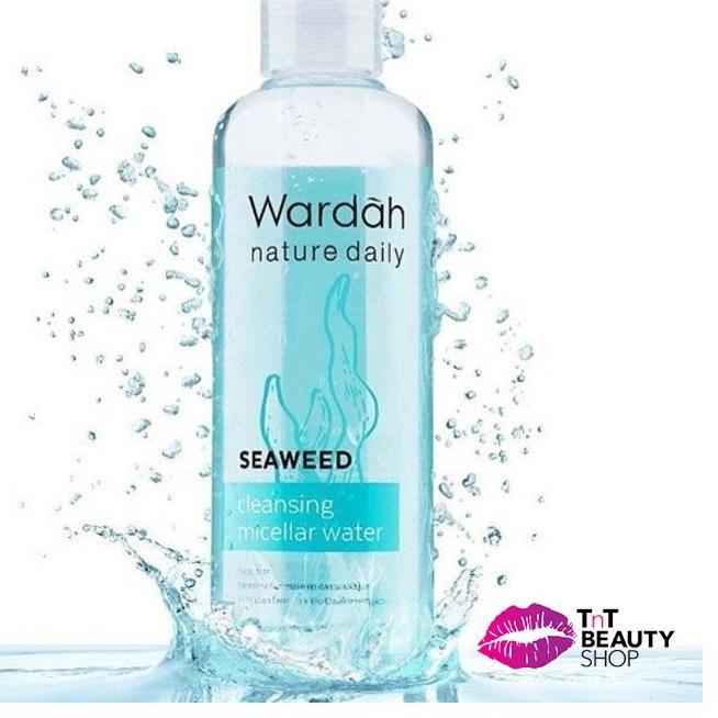 Ready Stok Wardah Nature Daily Seaweed Cleansing Micellar Water murah