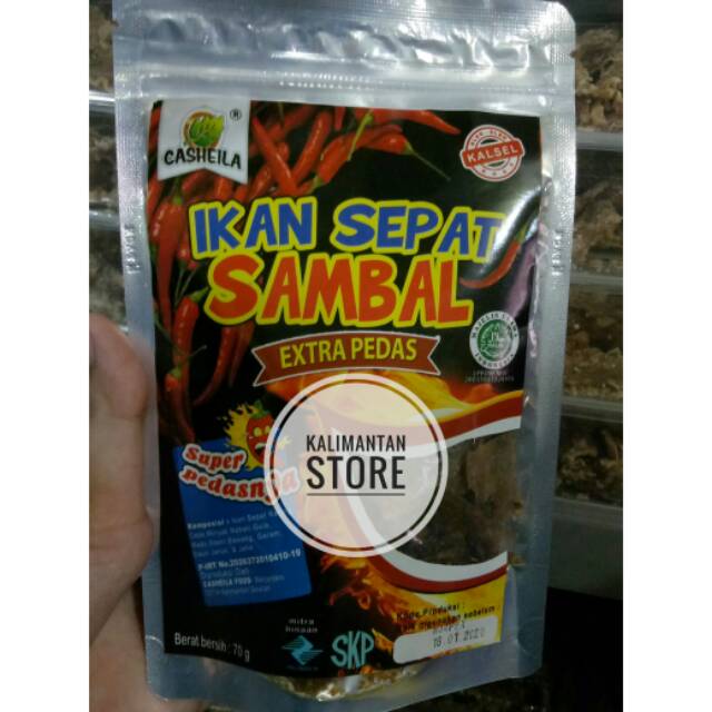 

Ikan Sepat Sambal Extra Pedas Khas Kalimantan