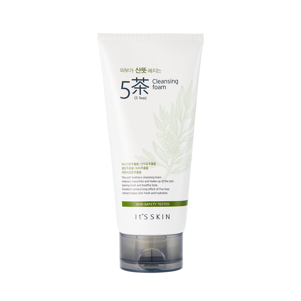 ITS SKIN 5 Teas Cleansing Foam -180ml