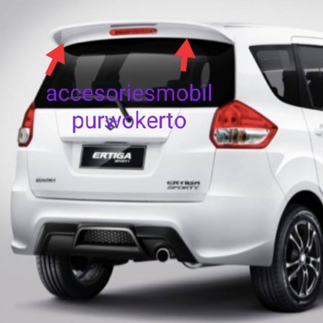 Spoiler Ertiga 2012-2017. Rear spoiler Suzuki Ertiga 2013-2017. Wing spoiler Ertiga 2012-2017