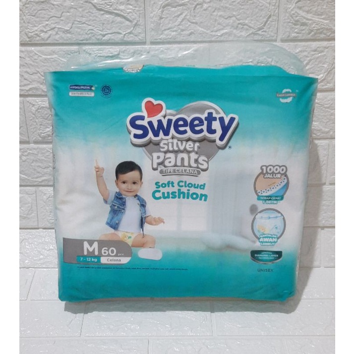 Sweety Silver Pants S66 M60 L54 XL44  XXL36