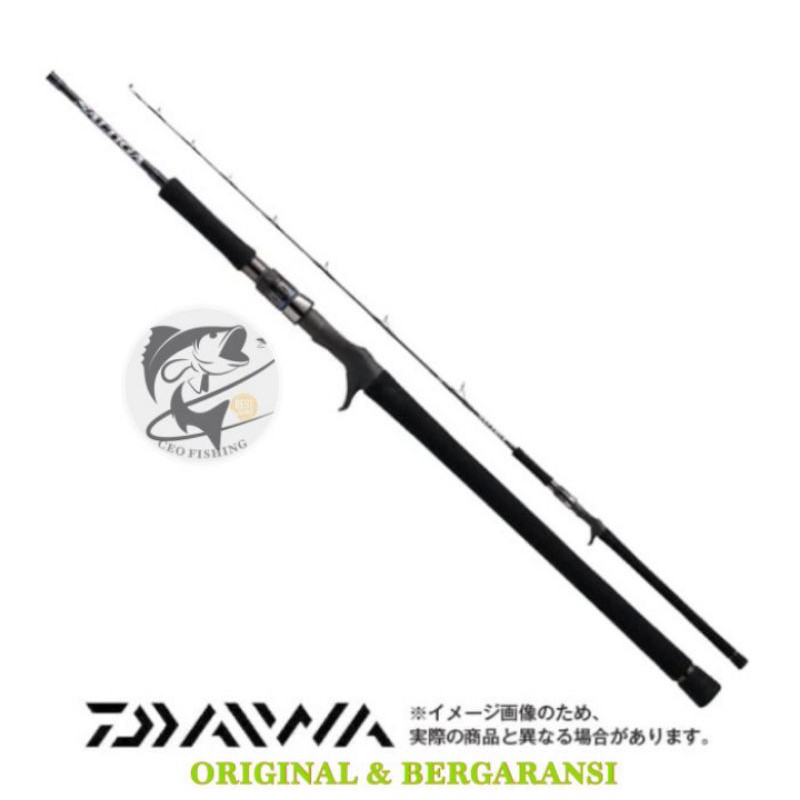 Joran OH Overhead Daiwa Saltiga J 61 LB-J PE 1.5-2.5 Jigging