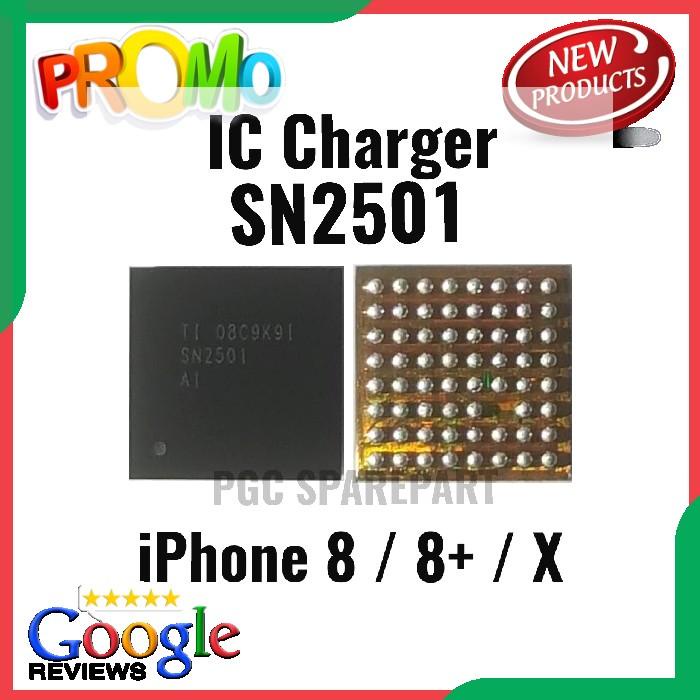 SPAREPART HP IC CHARGER SN2501 SN 2501 CAS IPHONE 8 8+ IPHONE X TERLENGKAP