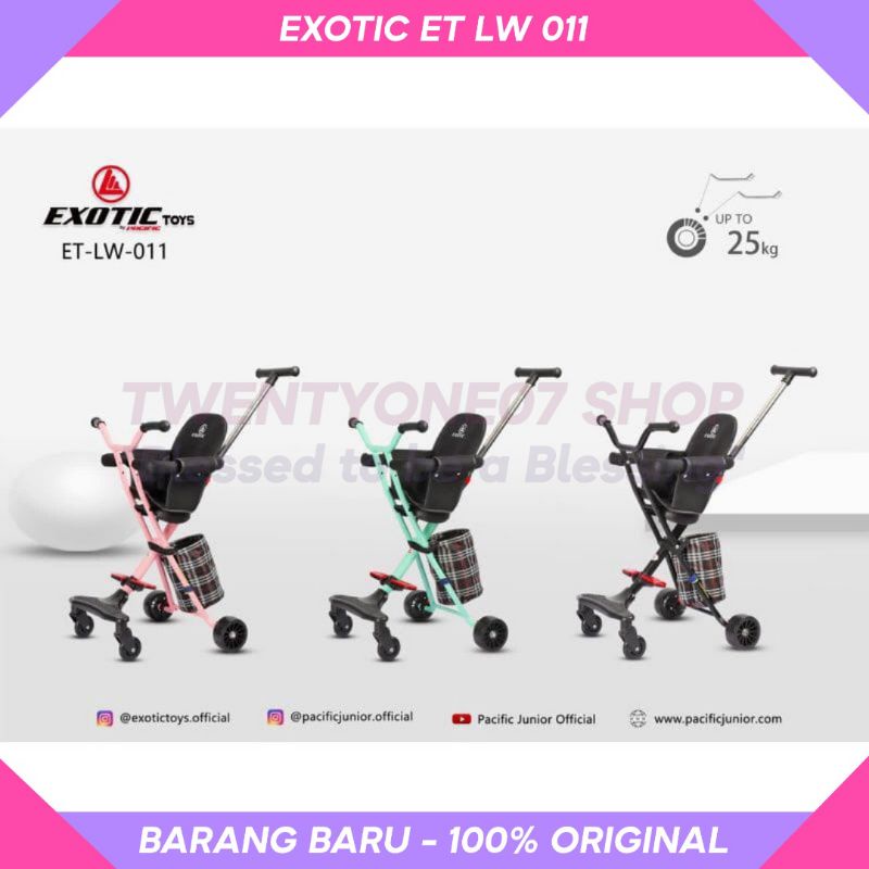 Mini Magic Stroller Micro Smart Trike Exotic ET LW 011 Kereta Kursi Dorong Anak