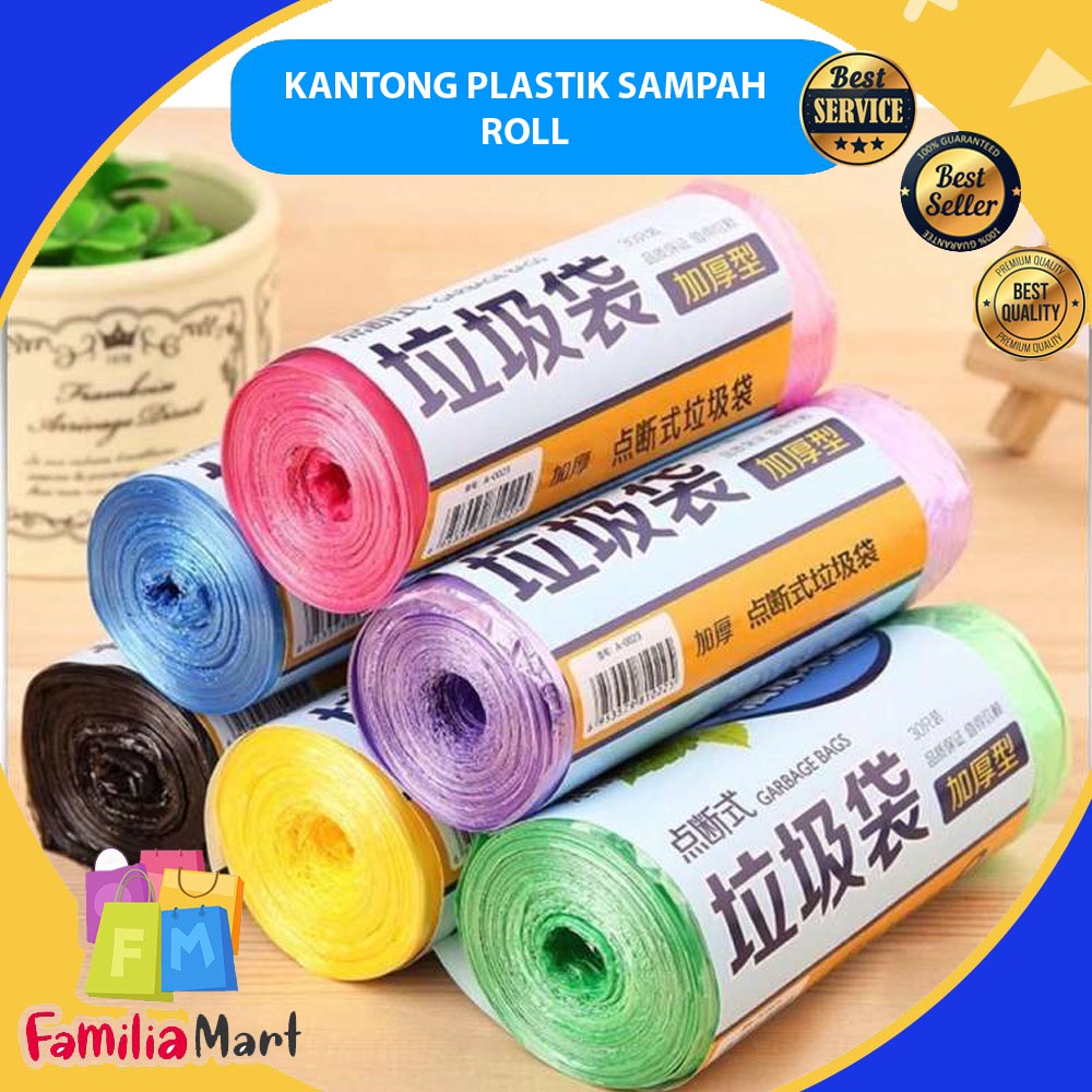 KANTONG PLASTIK SAMPAH ROLL RUMAH TANGGA / PLASTIK KRESEK