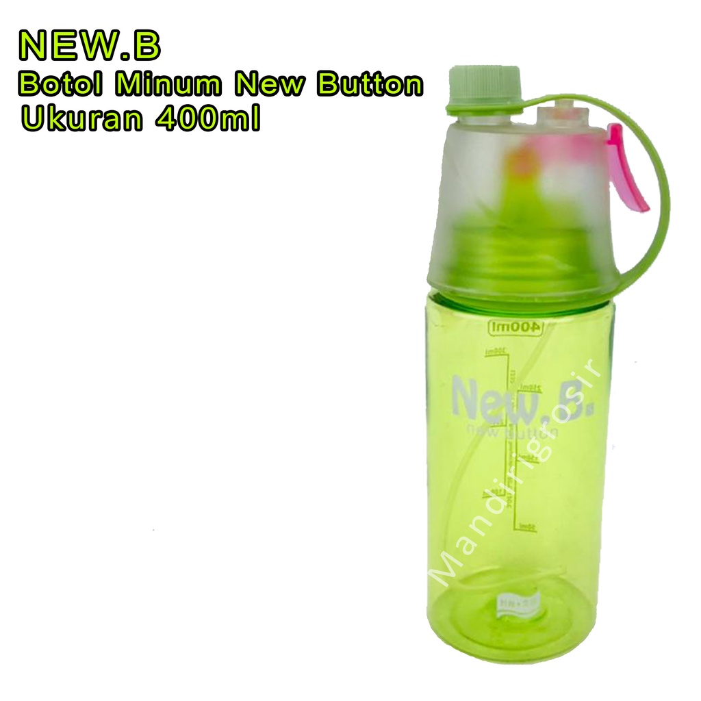 Botol plastik * Botol Minum * Pink *400ml