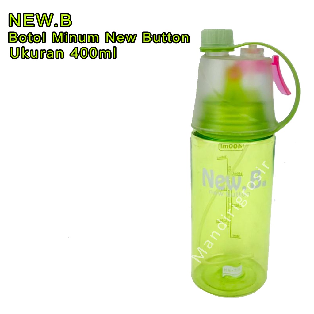 Botol plastik * Botol Minum * Pink *400ml