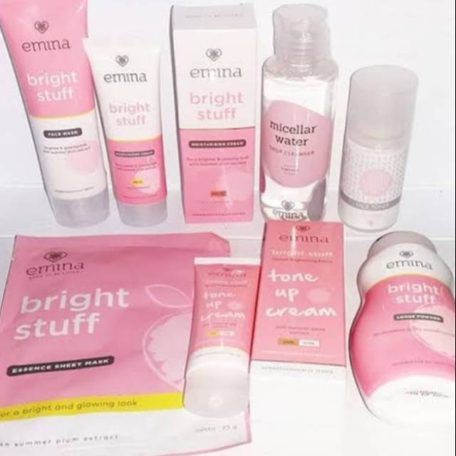 EMINA BRIGHT STUFF PAKET LENGKAP