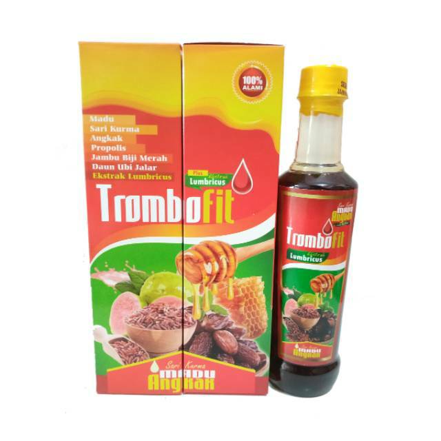 

Trombofit Madu Sari Kurma Angkak & Daun Jambu-Biji